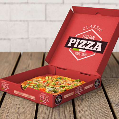 �ZEL BASKILI P�ZZA KUTUSU